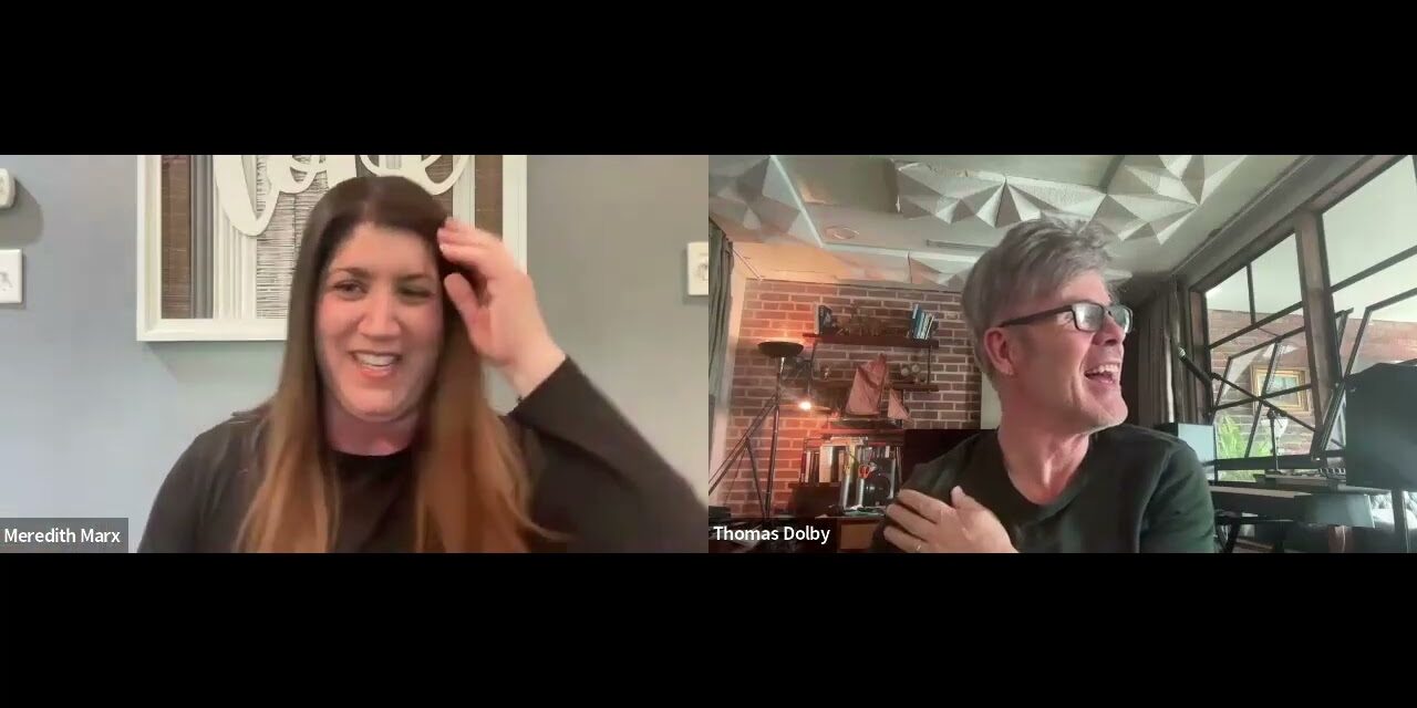 Meredith Marx and Thomas Dolby